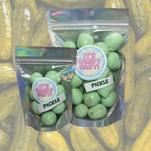 Pickle Freeze Dried Taffy l Freeze Dried Candy l Freeze Dry Taffy l TikTok Candy l Space Candy l Salt Water Taffy I Dill Pickle Taffy