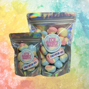 Snow Cone Freeze Dried Taffy: Crunchy, Flavor Bursting Candy