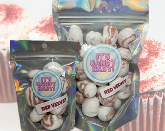 Red Velvet Freeze Dried Taffy l Freeze Dried Candy l Freeze Dry Taffy l TikTok Candy l Space Candy l Salt Water Taffy