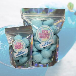 Blue Raspberry Freeze Dried Taffy: Crunchy Space Candy