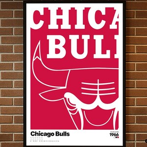 Chicago Bulls, Presentes de Basquete, Pôster Esportivo, Pôster de Basquete, Arte de Parede de Basquete, Arte do Chicago Bulls, Presente do Chicago Bulls