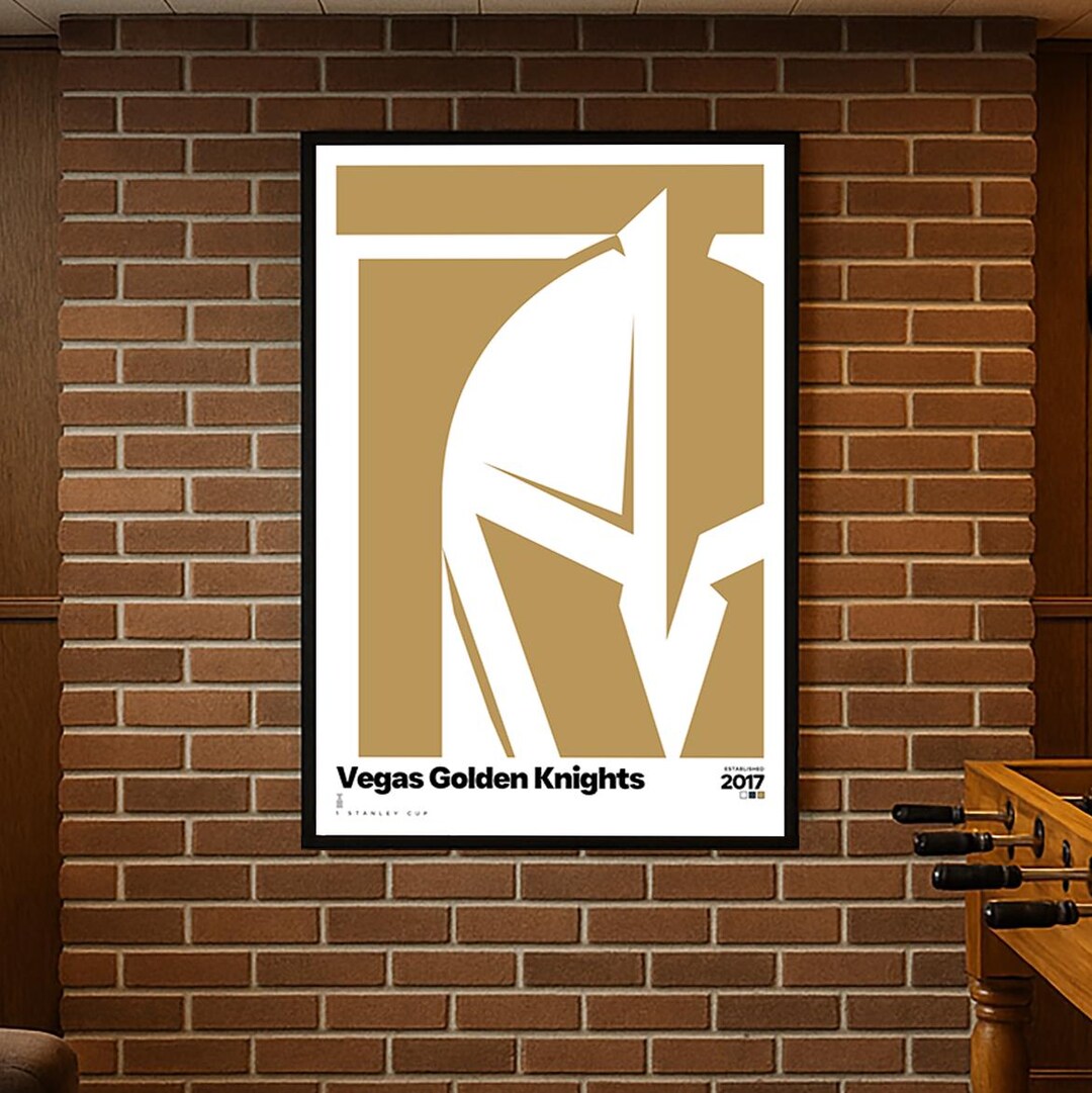 Vegas Golden Knights Poster, Hockey Gifts, Sports Poster, Hockey Poster — free download