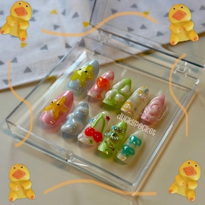 kawaii y2k style stempel zum aufbügeln