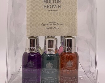 Set de regalo de gel de ducha, cuerpo y baño para mujer de Molton Brown - NUEVO