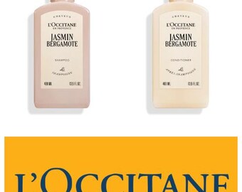 L'occitane Jasmin Bergamot Shampoo and Conditioner X 400ml