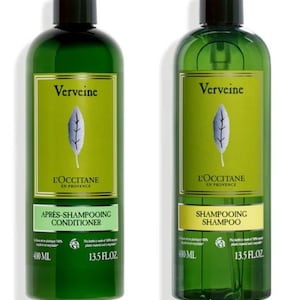 L&#39;occitane Verbena / Verveine Shampoo & Conditioner (2 x 400ml Bottles) - 800ml