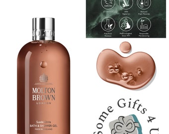 Gel bain et douche à l'iris et daim brun Molton 300 ml