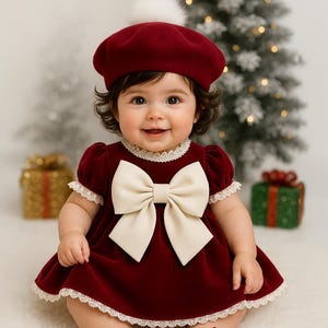 burgundy dress 0-3 months Burgundy Dress 0 3 Months