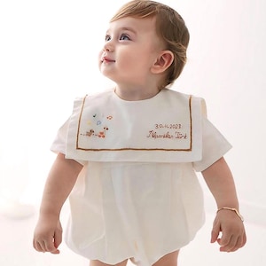 Personalized Kids Birthday Romper, Baby Birthday Gift, Toddler Party Outfit, Baby Embroidrey Outfit, Cake Smash Romper, 1st Birthday Outfit
