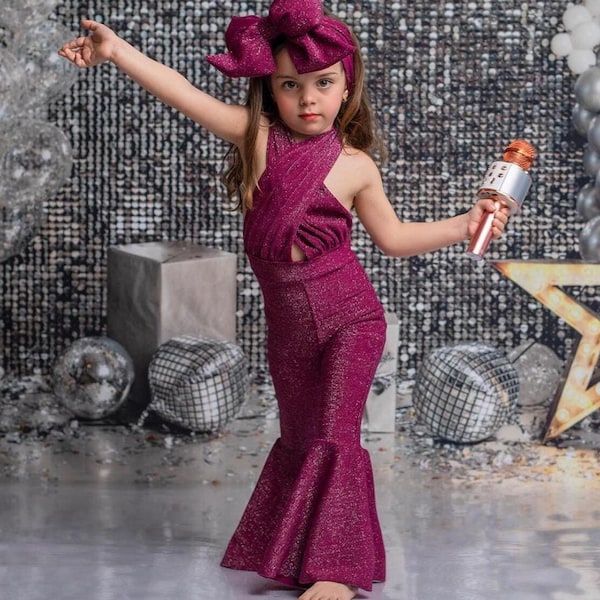 手作りのセレナ風ジャンプスーツ：紫のコスチューム衣装