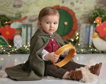 Schattig middeleeuws kostuum voor peuters - Perfect filmgeïnspireerd cosplay-babypakje voor verjaardags- of Halloween-cadeaus