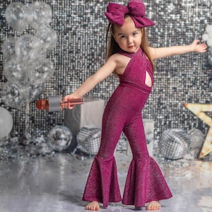 Selena Costume Purple for Girl, Selena Jumpsuit, Baby Selena Costume, Girl Costume, Toddler Party Dress, Iconıc Selena Dress