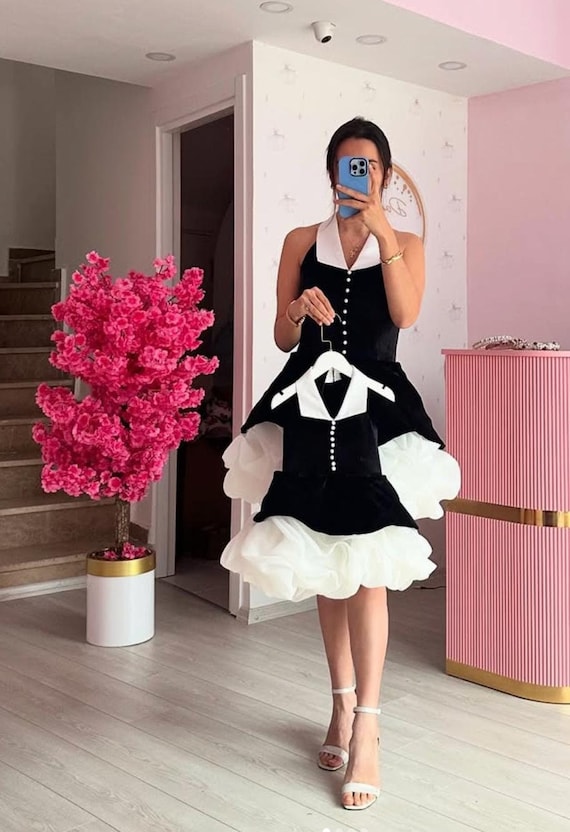 Pink Mommy And Me Black Dresses Mom And Baby Tutu Birthday Dresses