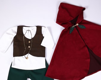 Adorable Medieval Costume for Toddlers - Perfect Movie Inspired Cosplay Baby Suit for Birthday or Halloween Gifts