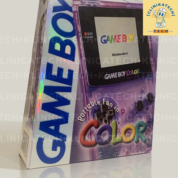 Game Boy Console US Reproduced Replacement Box Case 