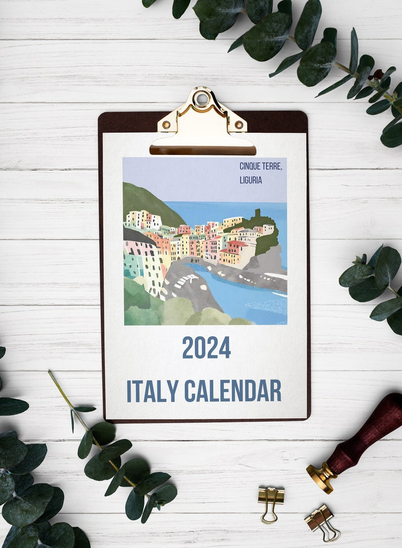 Calendario 2024, Calendario 2024 Italia, Printable 2024 Calendar