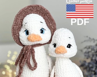 Schema per paperi all'uncinetto: peluche amigurumi (schema PDF)
