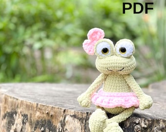 Crochet pattern Frog