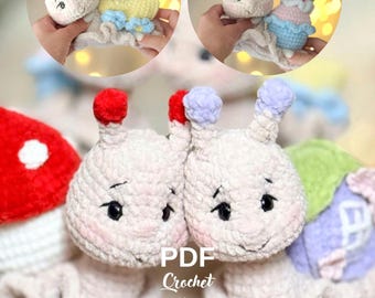 Haakpatroon: Magische Slakjes (amigurumi)
