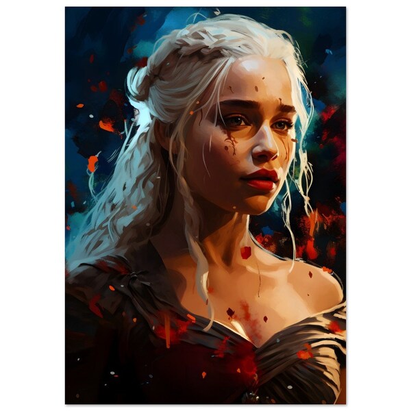 Daenerys Targaryen - Game Of Thrones Poster