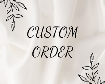 Custom Order For CustomArtJewellery