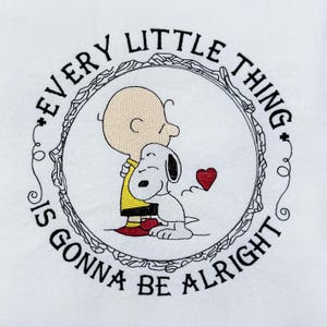 Snoopy Pattern Embroidery