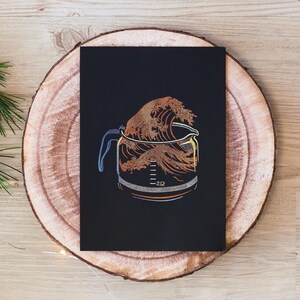 Wave Embroidery Pattern