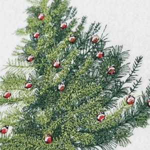 Winter Tree Pattern Embroidery Design
