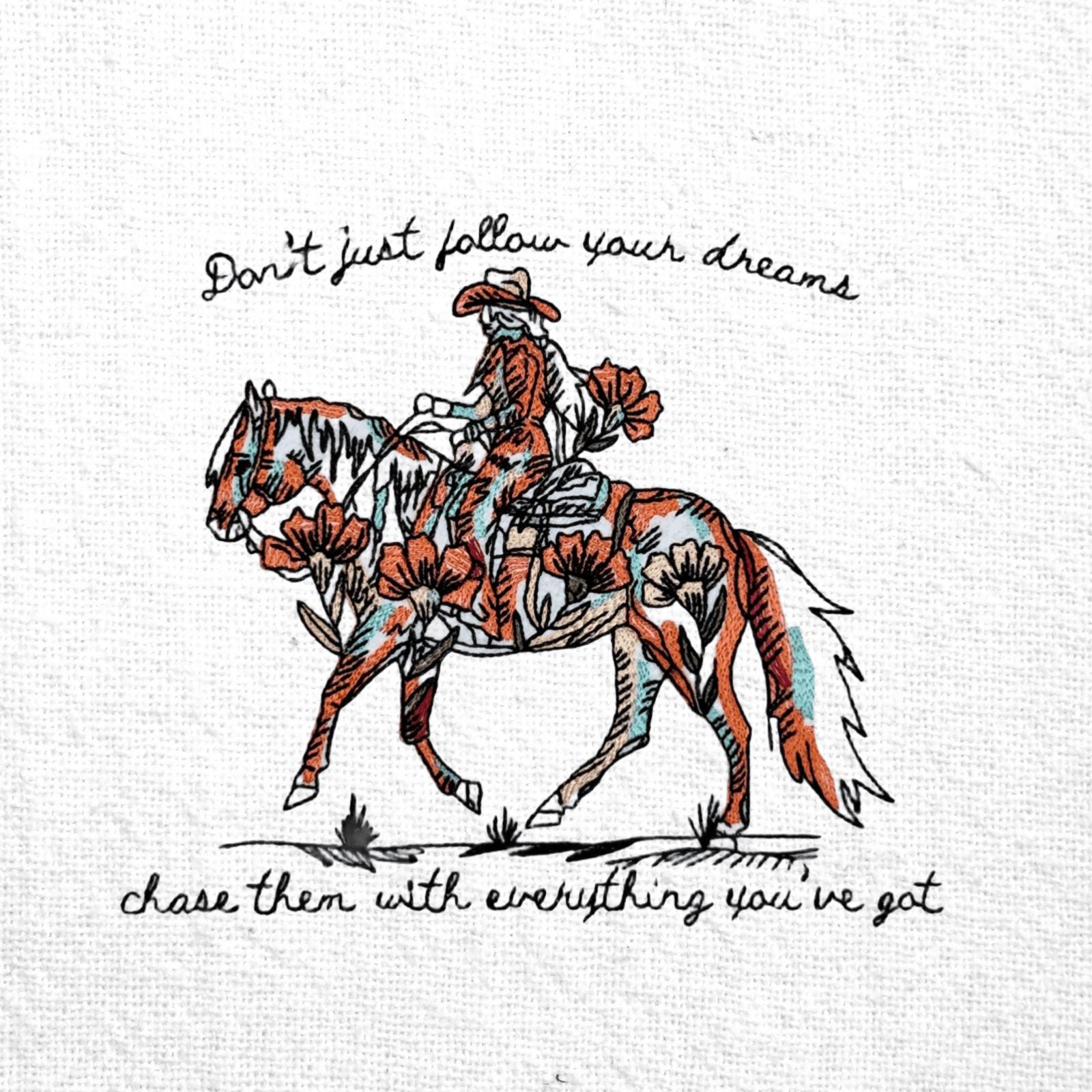 Horse dream quote - Etsy México, image size:1600x1600