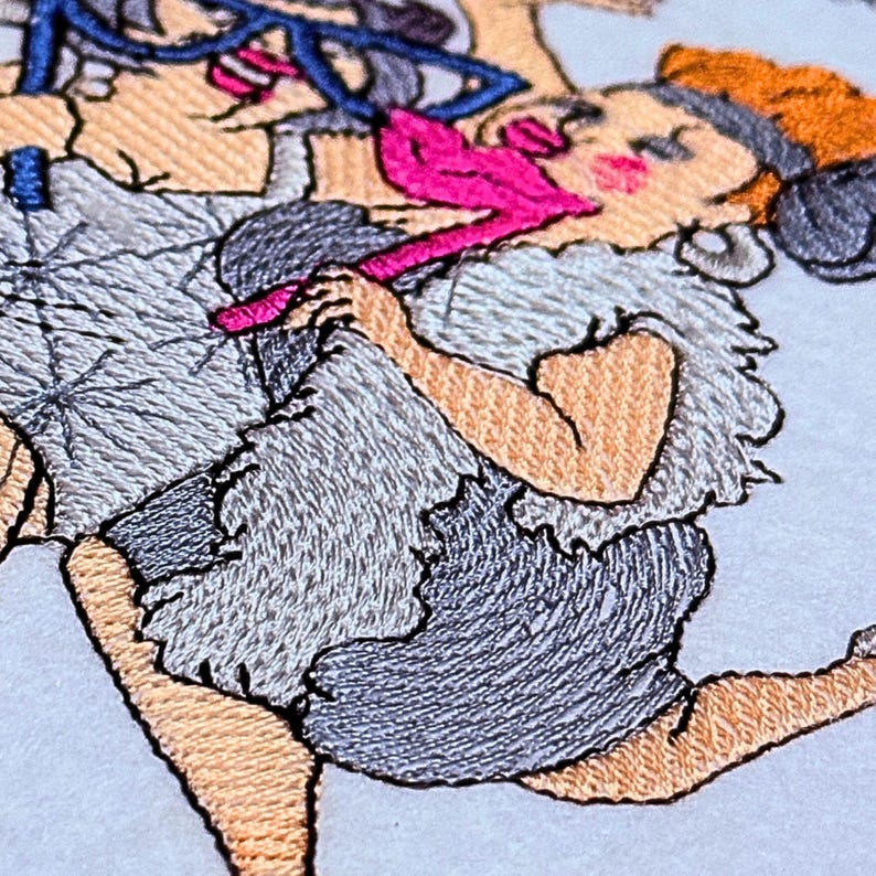 Celebrating old friendship machine embroidery design