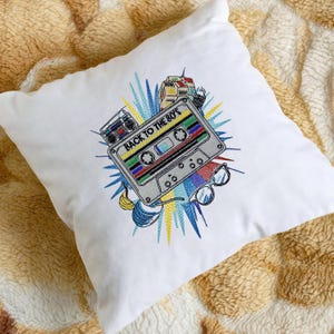 Retro 80s Music Machine Embroidery Designs Eighties Nostalgia Patterns Vintage Cassette Tape