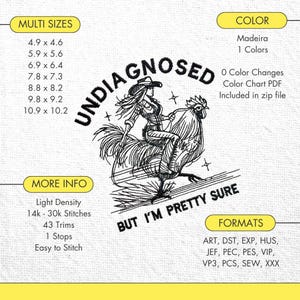 Cowgirl Funny Embroidery files