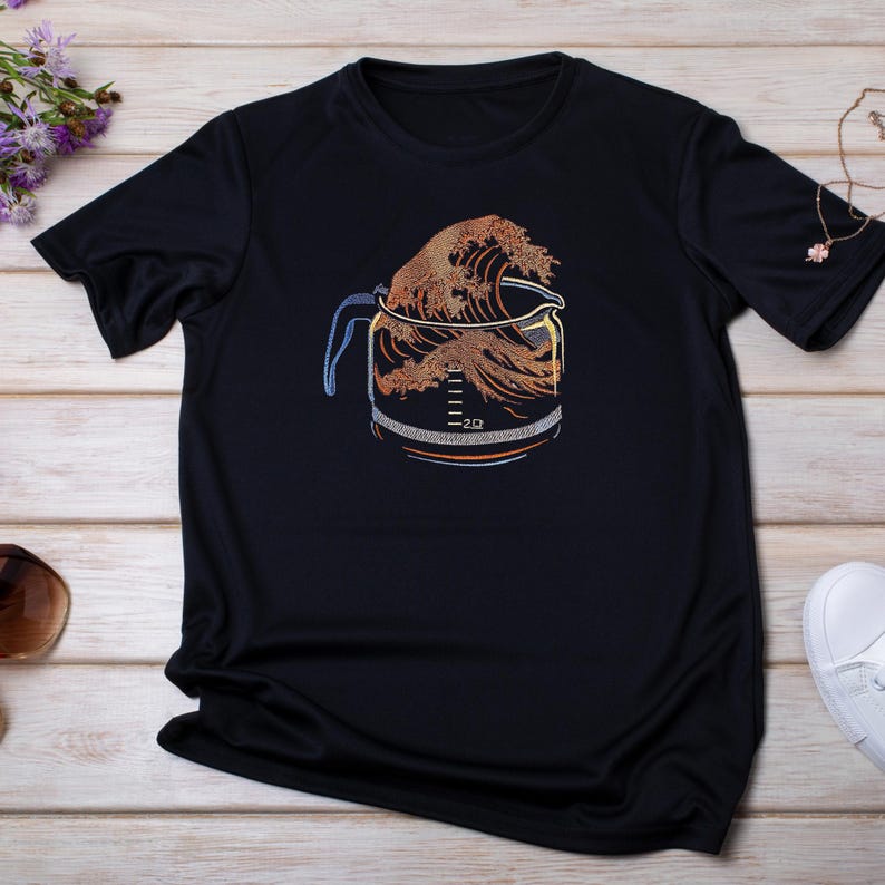 Pot Wave Embroidery