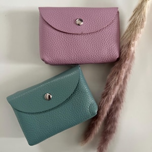 petit portefeuille / portefeuille avec poche à monnaie / porte-cartes et portefeuille / Fête des Mères