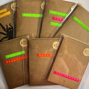 Tarjetas plegables para diversas ocasiones, 7 motivos