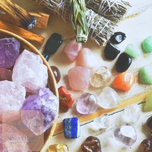 Natural Crystal Gift Set