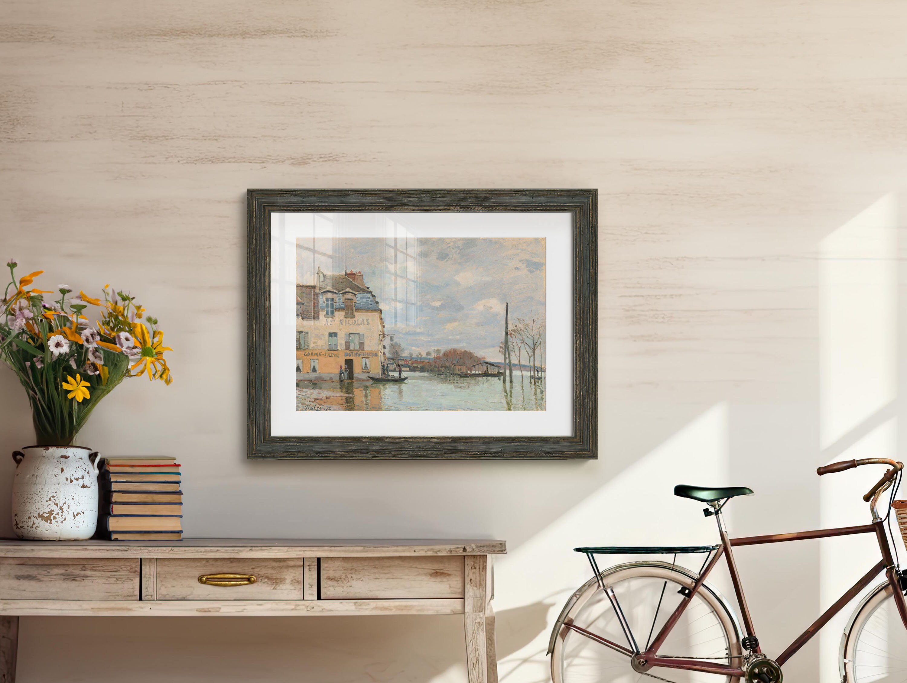 French Country Gallery Wall Art Set , Vintage Living Room Decor ...