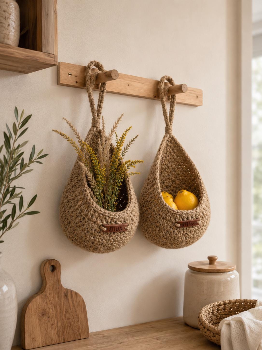 Rattan deko