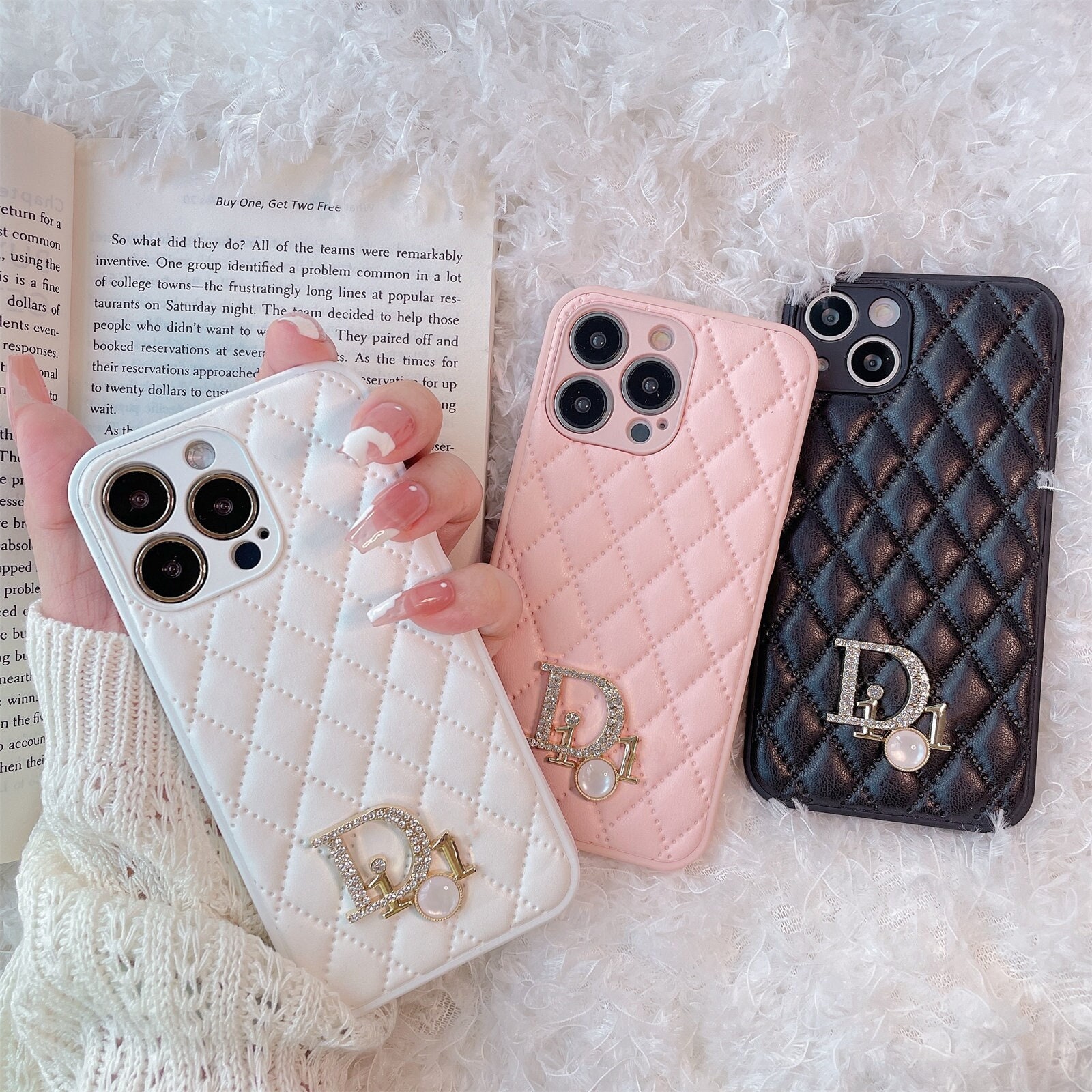 DIOR HER PHONE CASE AND CHARM BUNDLE – Living Cute