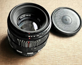 Helios-44-2 58mm F2 Lens Vintage Soviet Bokeh CCCP, M42 mount with any adaptor