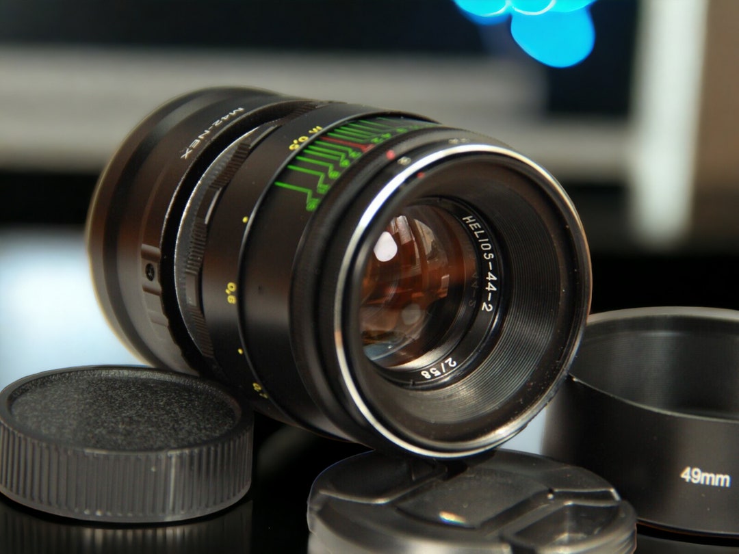 Helios 44-2 58mm F2 Obiettivo ZENIT Sovietico, M42, BOKEH - Foto 4