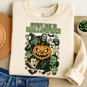 Halloween Shirt Designs PNG, Vintage Halloween png, Halloween Png, Trendy Halloween Png, Horror Png, Spooky Season, Halloween Shirt