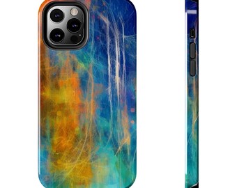 Funda de iPhone personalizada abstracta / Funda de diseño estético / Funda de iPhone personalizada / Funda de iPhone Art Déco / Regalo para ella / Regalo para esposa / Regalo para adolescente
