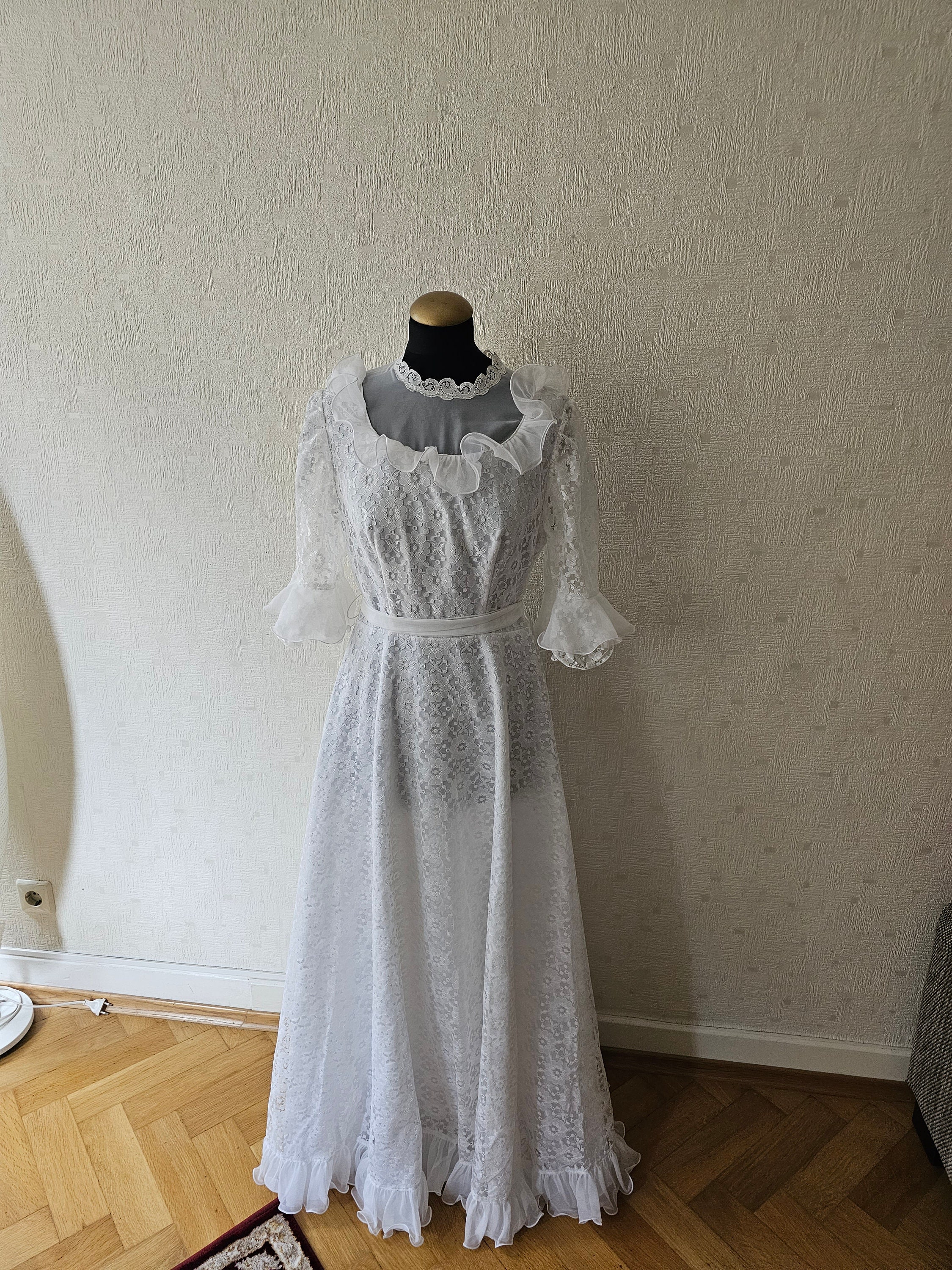 Vintage Boho Wedding Dress