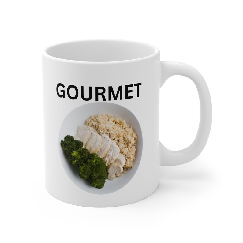 Chicken and Rice Mug Gym Gifts image 1