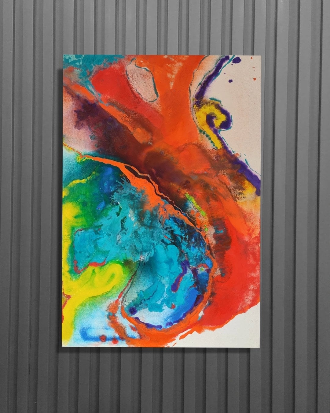 Handmade Acrylic Paint Abstract Painting Etsy