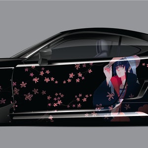 Uchiha Itachi Naruto ITASHA anime car wrap vinyl stickers Fit With Any Cars