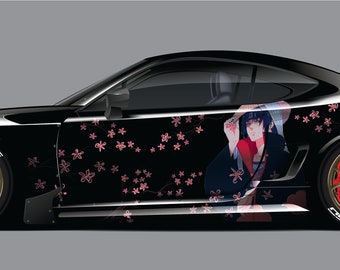 İtachi Uchiha New Design, Anime, Car Livery, Cast Vinyl Wrap, Universal Size, Car Wrap, Car Decal, Car Foil Design