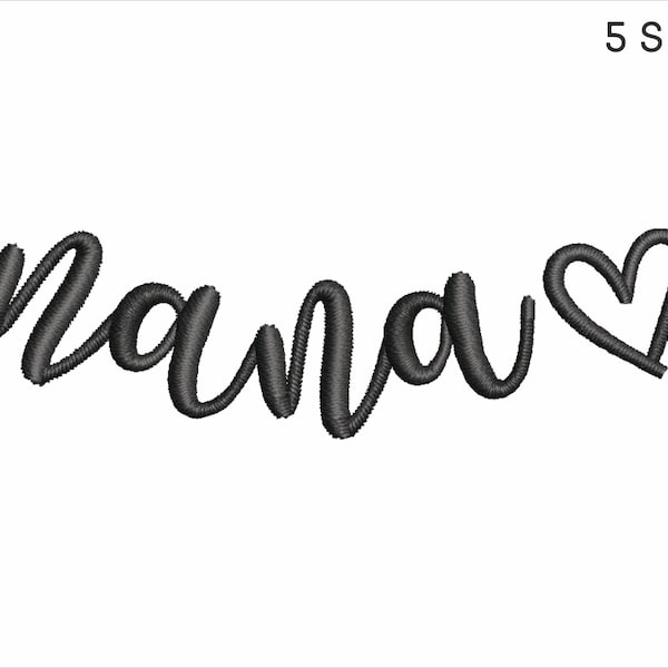 Nana Embroidery Etsy