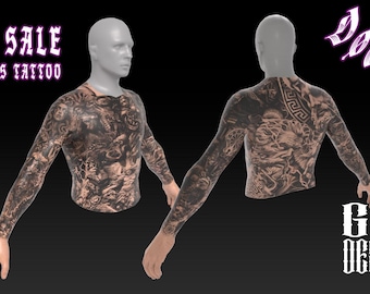 Olympus Torso Tattoo